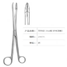 金鍾異物(wù)鉗J38170 24cm 彎（紗布剝離）
