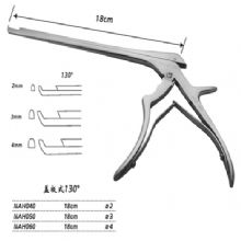 金鍾蝶窦咬骨鉗蓋(gai)闆式(shi)  NAH040 18cm 蓋(gai)闆式(shi) 130° 刃寬2