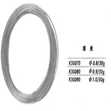 金鍾牙用(yong)絲(si)  K30070 圓絲(si) φ0.8（30g）口腔鋼(gang)絲(si)