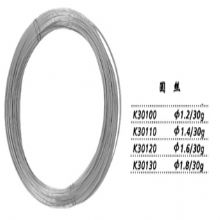 金鍾牙用(yong)絲(si)  K30100 圓絲(si) φ1.2（30g）口腔鋼(gang)絲(si)